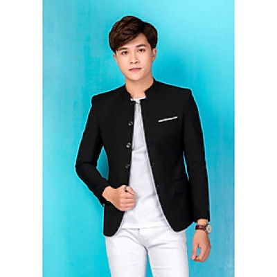 Aó vest Cách tân giả vest Titishop AGV14 Đen