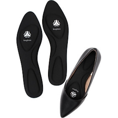 Lót giày cao gót mũi nhọn 4D có gờ chống sốc giảm mỏi gang bàn chân - buybox - BBPK65