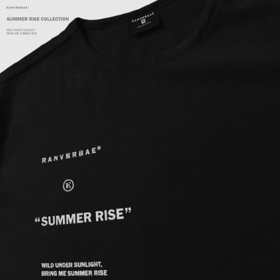 Áo Thun RAN RBAE SUMMER RISE Đen