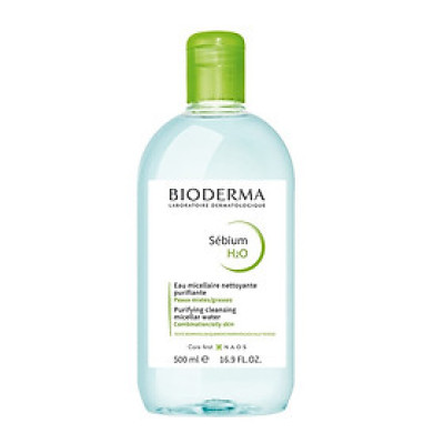 Nước tẩy trang dành cho da dầu, da mụn BIODERMA Sébium H2O 500ml