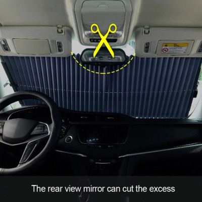 Rèm che nắng kính lái ô tô cao cấp QL-70 dùng cho xe Sedan và SUV