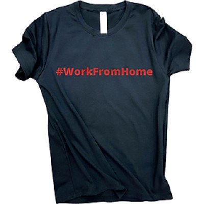 Áo thun nam nữ 80% Cotton Black18