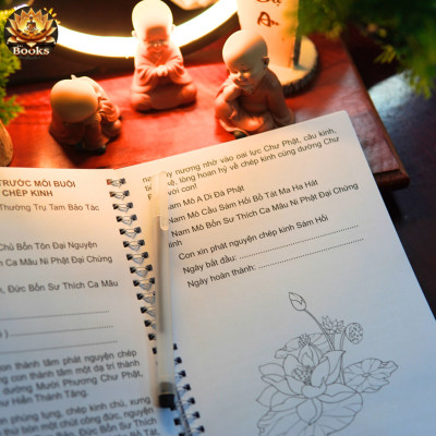 COMBO 2 Sách Chép Kinh - Kinh Địa Tạng, Sám Hối - PAI BOOKS.