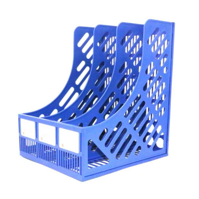 Giá Đựng Tài Liệu Nhựa 3 Ngăn / Giá Rổ Xéo Nhựa 3 Ngăn / Giá Ráp Nhựa 3 Ngăn