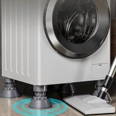 Bộ 4 chân đế cao su 722s chống rung tăng giảm máy giặt tủ lạnh tiện lợi phù hợp cho mọi loại máy