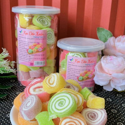 Kẹo Dẻo Xoắn Hương Trái Cây VietTin Mart