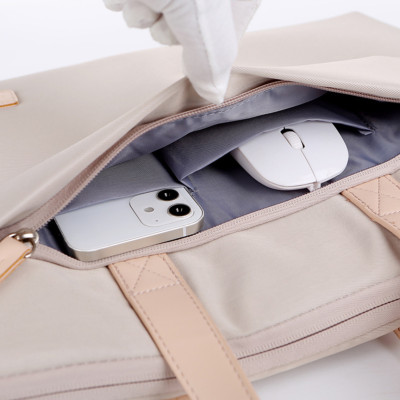 Túi xách chống sốc dành cho laptop máy tính,  túi công sở nam nữ đeo chéo cặp đựng laptop - Hàng chính hãng