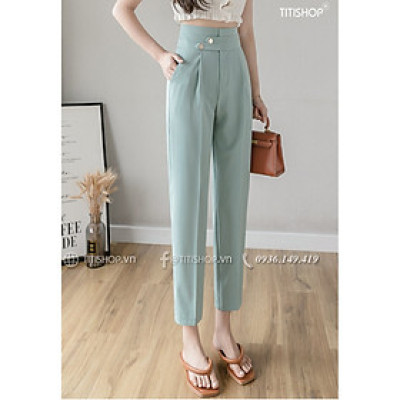 Quần tây nữ baggy Titishop QDN152