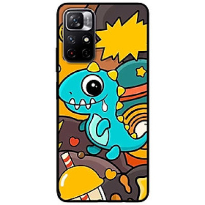 Ốp lưng dành cho Xiaomi Redmi Note 11 5G - Redmi Note 11T - Redmi Note 11S - Khủng Long Xanh Yêu