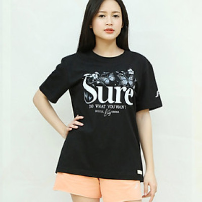 Áo Thun Unisex Sure in Hình, Chất Liệu Cotton Sure Organic, Sản Phẩm Áo Thun Sure Chính Hãng