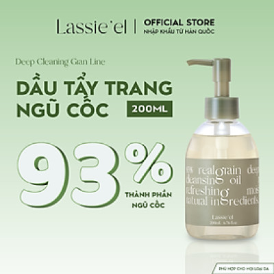 Dầu tẩy trang làm sạch sâu Lassie
