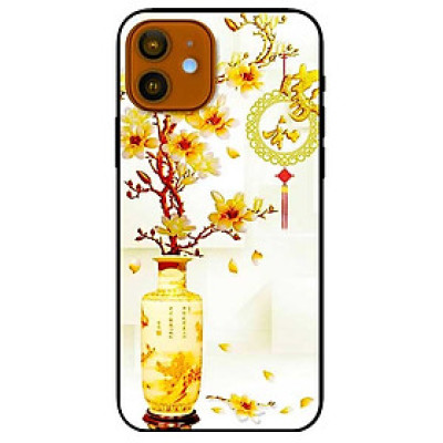 Ốp lưng dành cho Iphone 12 - 12 Pro mẫu Cây Mai Vàng