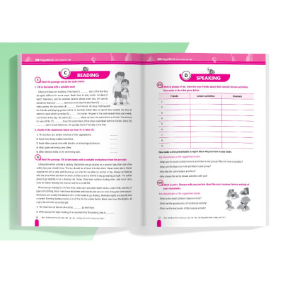 Sách Big 4 bộ đề tự kiểm tra 4 kỹ năng Nghe - Nói - Đọc - Viết tiếng Anh (cơ bản và nâng cao) lớp 8 tập 1 (Global) MG