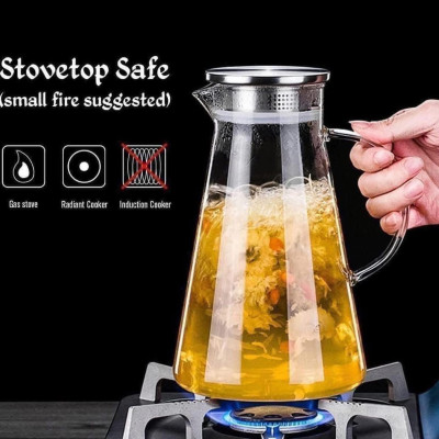 Bình đựng nước thủy tinh Sodasweet 2,2L có tay cầm