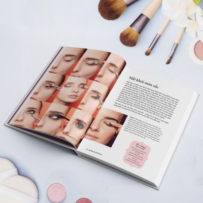 Sách - The Make-up Manual - Trang điểm tự nhiên từ A-Z