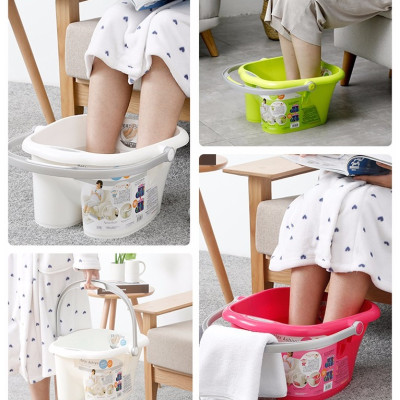 Bồn ngâm chân thư giãn (Foot Massage) Inomata Relax Ashiyu 13L - Hàng nội địa Nhật Bản |#Nhập khẩu chính hãng| |#Made in Japan| |#Mẫu Mới 2023|