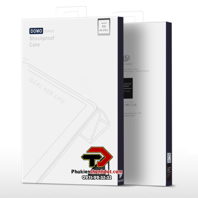 Bao da cho Samsung Galaxy Tab A8 10.5 inch 2021 X200 X205 chính hãng Dux Ducis Domo hít nam châm chắc chắn - Hàng chính hãng