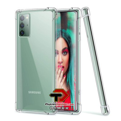 Ốp lưng dẻo trong chống sốc dành cho SamSung Galaxy Note 20 -  Hàng nhập khẩu