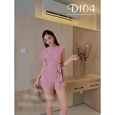 Bộ đồ dạo phố thắt eo siêu xinh