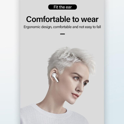 Tai nghe Letv L18 TWS BT5.0 ới bộ loa 13mm Điều khiển cảm ứng Hỗ trợ sạc không dây