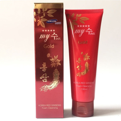 Sữa rửa mặt nhân sâm Hàn Quốc sáng da My Gold 130ml