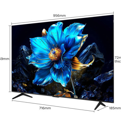 Google Tivi TCL QLED 4K 43 Inch 43P7K - Hàng Chính Hãng