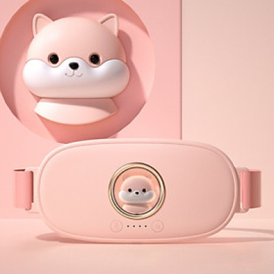 ￼Đai đeo massage DELADEP chườm ấm giảm đau bụng kinh nguyệt, túi làm ấm bụng tử cung cho phụ nữ quà tặng bạn nữ DSB01