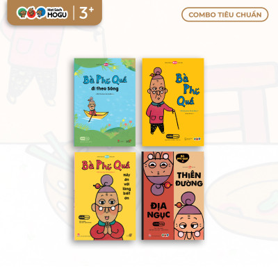 Truyện Ehon bé 3-4-5 tuổi - Bộ 5 cuốn Tuyển tập Bà Phí Quá