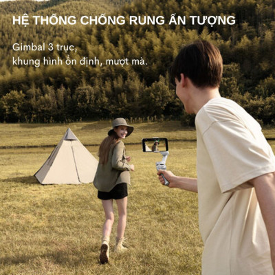 Gimbal DJI OsMo 6 (Osmo mobile 6) /  Osmo Se- Tay cầm chống rung cho điện thoại - Hàng Nhập Khẩu