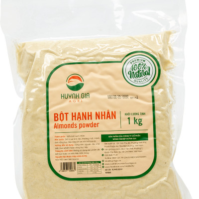 Combo 2 bịch hạnh nhân bột FAMINUTS bịch 1kg làm bánh