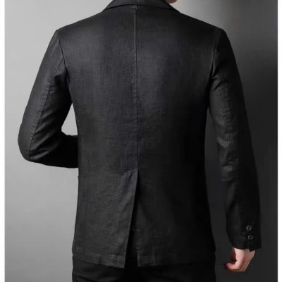 Áo khoác blazer nam tay dài form rộng thiết kế 2 cúc sang trọng,thanh lịch