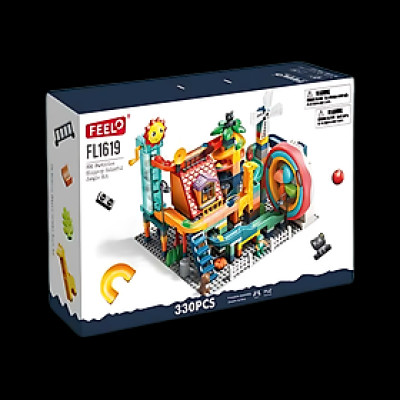 FEELO - 1619 - Lắp Ráp Ngôi nhà rừng trượt vui nhộn (330 Chi Tiết)