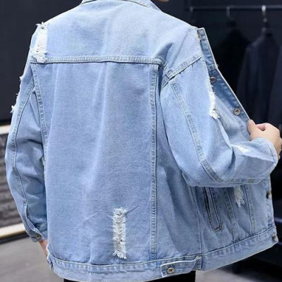 áo khoác jean nam sước