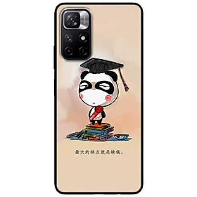 Ốp lưng dành cho Xiaomi Redmi Note 11 5G - Redmi Note 11T - Redmi Note 11S - Gấu Trúc Tốt Nghiệp