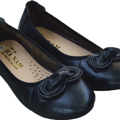 Giày Búp Bê Nữ Da Bò Thật HÀ NAM Cao Cấp BBN2020