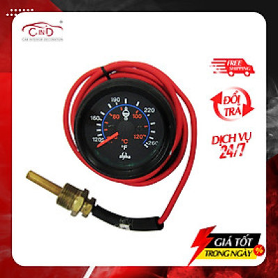 Đồng Hồ Đo Nhiệt Độ Nước Làm Mát CIND Alpha 300108 Dây 1.8m