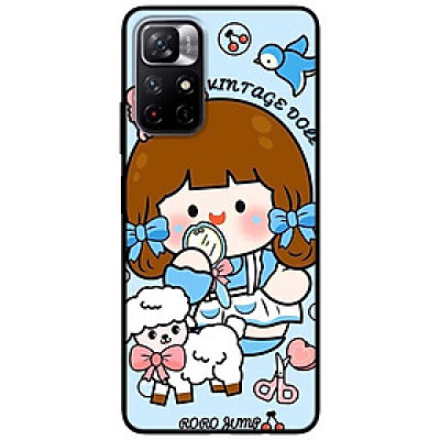 Ốp lưng dành cho Xiaomi Redmi Note 11 5G - Redmi Note 11T - Redmi Note 11S mẫu Búp Bê Cừu