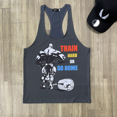Áo 3 lỗ nam tập gym DO GYM SHOP form body đẹp, thun lạnh 4 chiều thoáng mát
