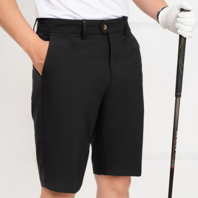 Quần short mogway màu đen kẻ nhỏ, thoải mái, chất liệu mềm nhẹ, thoáng khí, thấm hút tốt QSMOG.12