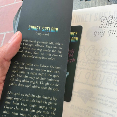 BỘ 3 TÁC PHẨM SIDNEY SHELDON: THIÊN THẦN NỔI GIẬN, NẾU CÒN CÓ NGÀY MAI, NGƯỜI ĐÀN BÀ QUỶ QUYỆT – Sidney Sheldon – Huy Hoang Bookstore – NXB Văn Học