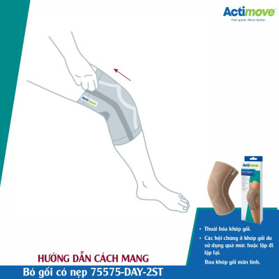 Bó gối có nẹp 75575-DAY-2ST Actimove Knee Support