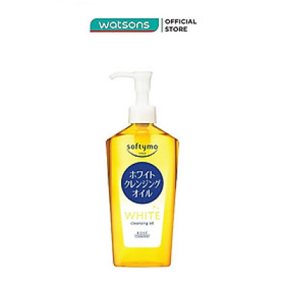 Dầu Tẩy Trang Kosé Softymo Dưỡng Sáng Da White Cleansing Oil 240ml
