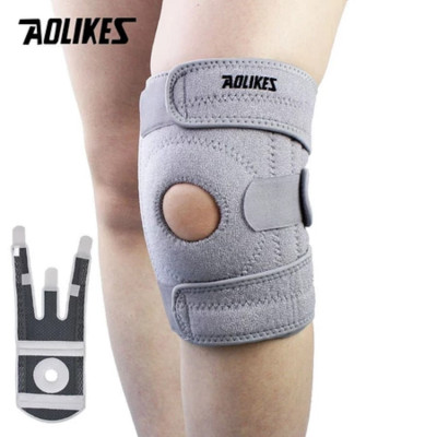 Đai quấn bảo vệ đầu gối thể thao AOLIKES A-7912 thoáng khí four spring sport knee support