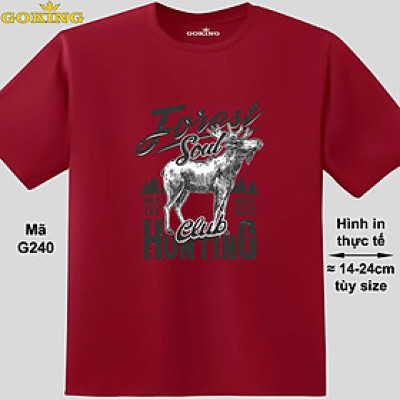 Forest Soul, mã G240. Hãy tỏa sáng như kim cương, qua chiếc áo thun Goking siêu hot cho nam nữ trẻ em, áo phông cặp đôi, gia đình, đội nhóm