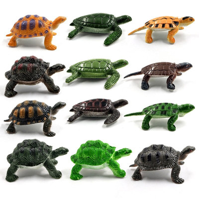 Bộ 20 mô hình Con Rùa 5.5 cm - đồ chơi động vật biển Nature Color Turtle