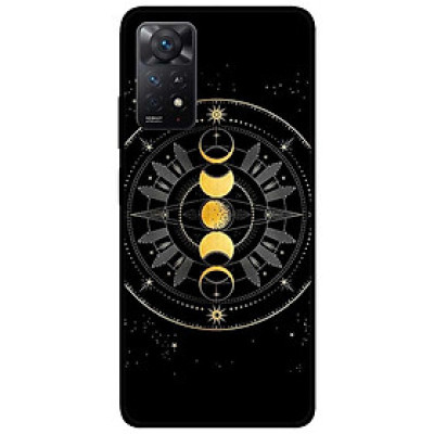 Ốp lưng dành cho Xiaomi Redmi Note 11 Pro 5G - Trăng Vàng Đen