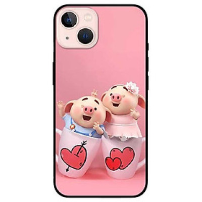 Ốp lưng dành cho Iphone 13 Mini - Iphone 13 - Iphone 13 Pro -  Iphone 13 Pro Max - Hai Chú Heo Ly Cặp