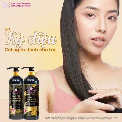 Dầu Gội - Xả Phục Hồi Tóc Hư Tổn Avatar Shampoo (Chai 800 ML)