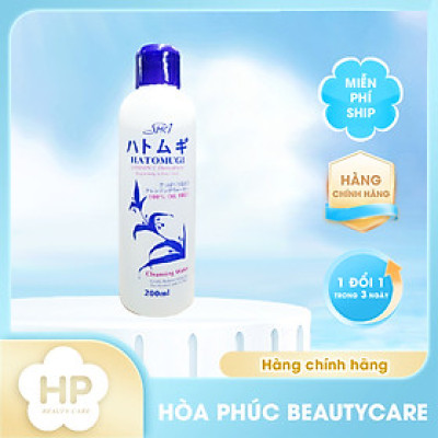 Nước Tẩy Trang Dưỡng Trắng Da SHCI Hatomugi Cleasing (200 mL)