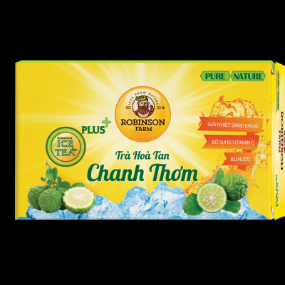Trà Ice Tea vị Chanh Thơm - Robinson Farm - 16 gói x 15g